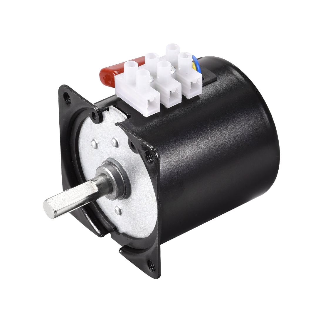 uxcell Uxcell AC 220V Electric Synchronous Motor Metal Gear Turntable /C 10RPM 50-60HZ 14W 8mm Dia Central Shaft