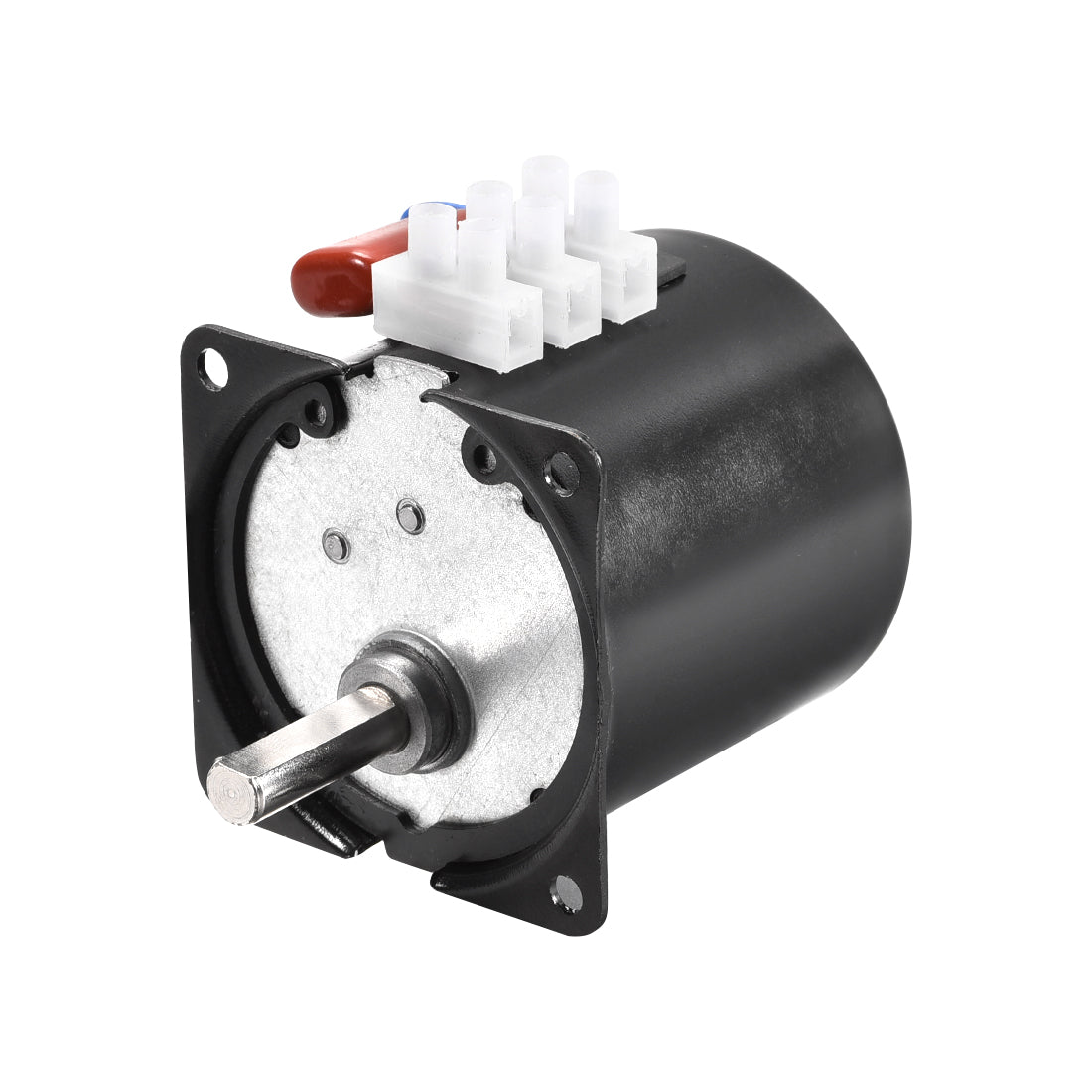 uxcell Uxcell AC 220V Electric Synchronous Motor Metal Gear Turntable /C 60RPM 50-60HZ 14W 8mm Dia Eccentric Shaft