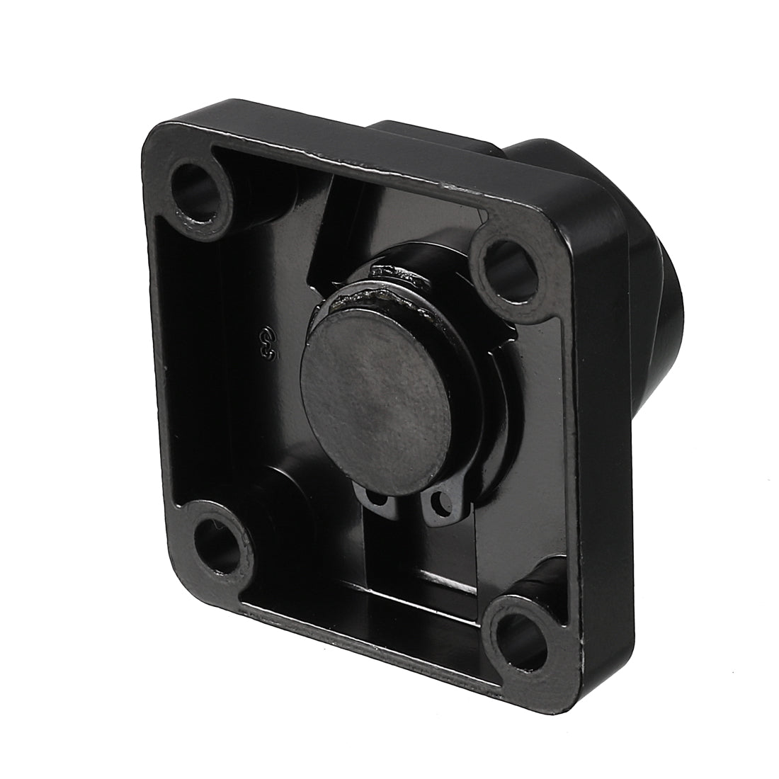 uxcell Uxcell 4-inch Keyed Hasp Locks w Screws for Door Keyed Alike Black