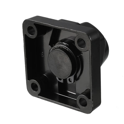 Harfington Uxcell 4-inch Keyed Hasp Locks w Screws for Door Keyed Alike Black