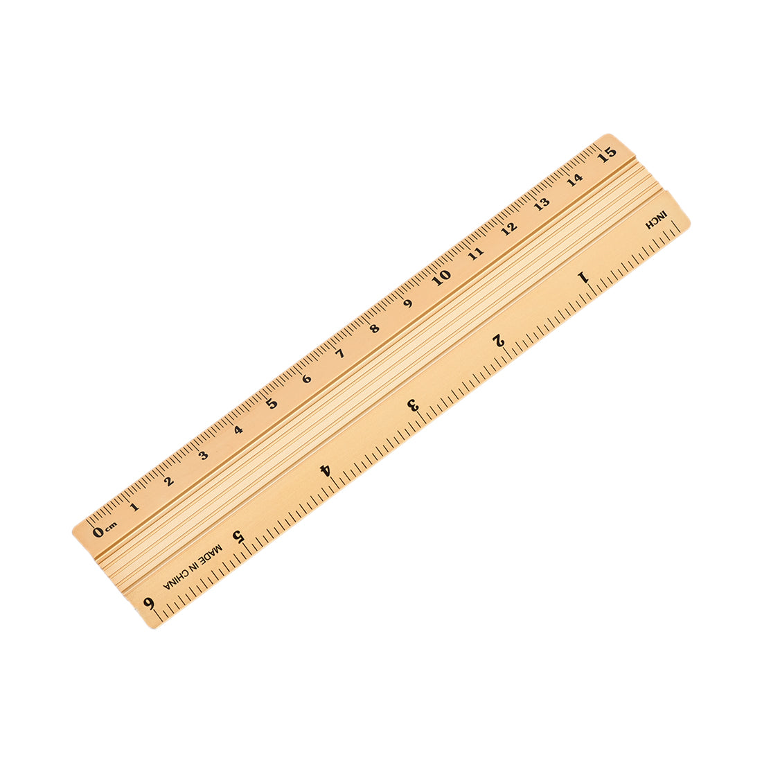 Harfington Aluminum Ruler Precision Bevel Edge Metal Ruler Metric and Imperial Ruler