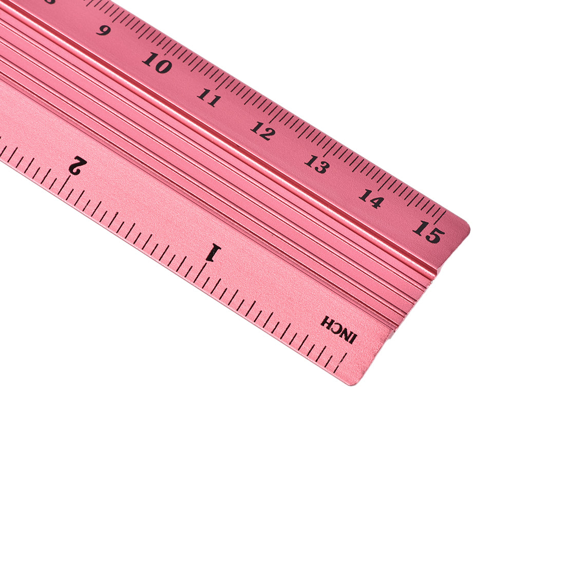Harfington Aluminum Ruler Precision Bevel Edge Metal Ruler Metric and Imperial Ruler