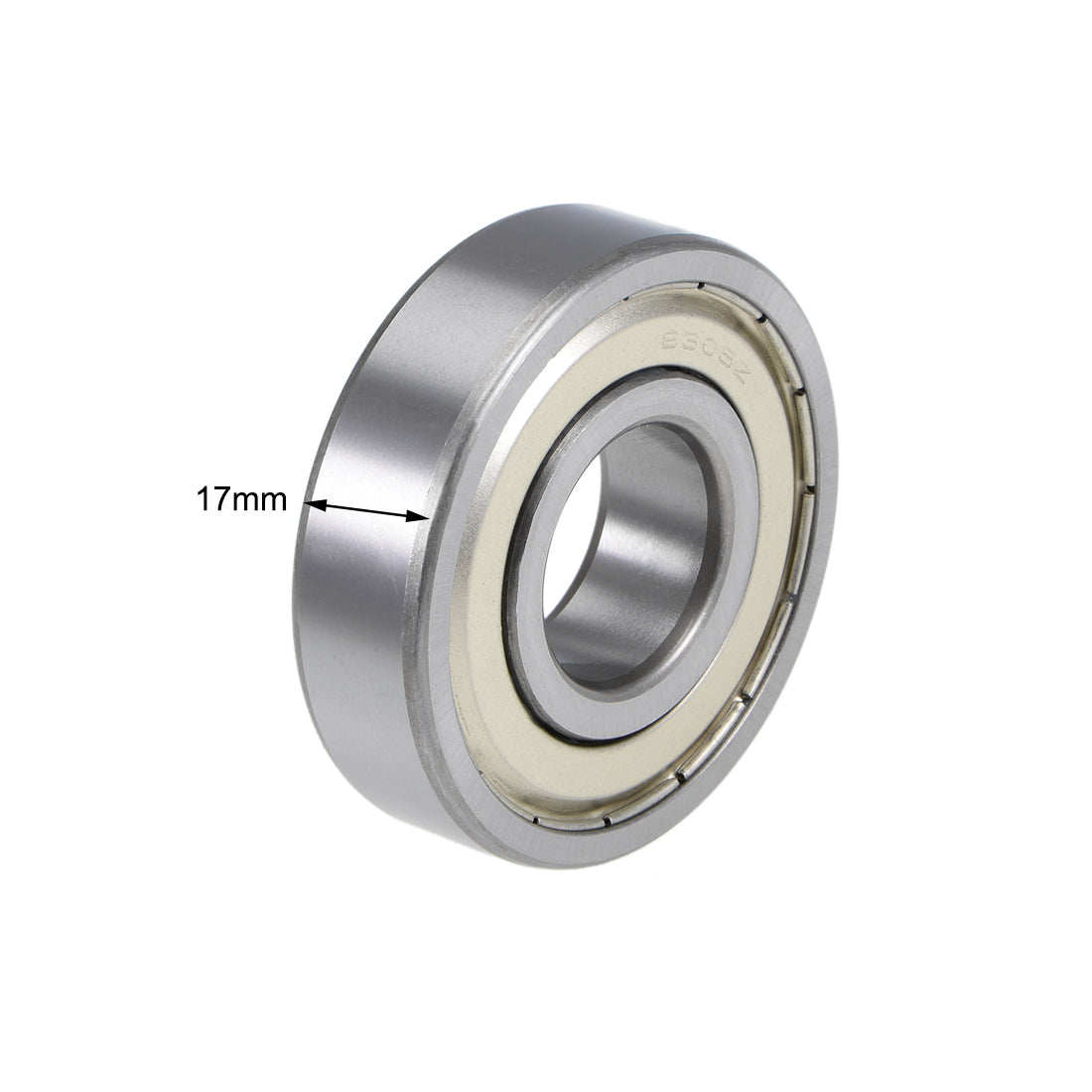 uxcell Uxcell Deep Groove Ball Bearings Metric Double Shield Chrome Steel P0 Z2