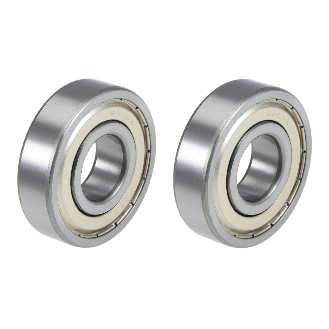 uxcell Uxcell Deep Groove Ball Bearings Metric Double Shield Chrome Steel P0 Z2