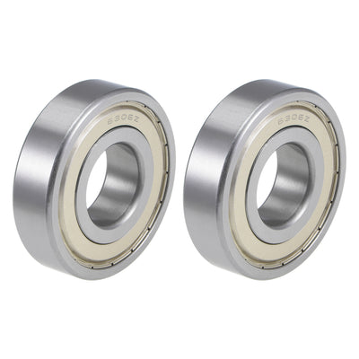 Harfington Uxcell Deep Groove Ball Bearings Metric Double Shield Chrome Steel P0 Z2
