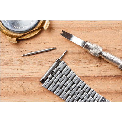 Harfington Uxcell Spring Bar Pins 13mmx1.5mm Double Fringe 316 Stainless Steel for Watch Band 2Pcs