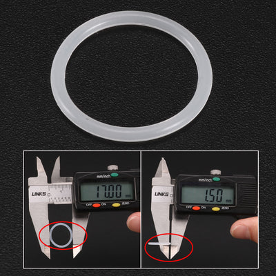 Harfington Silicone O-Rings Seal Gasket for Pipe Repair