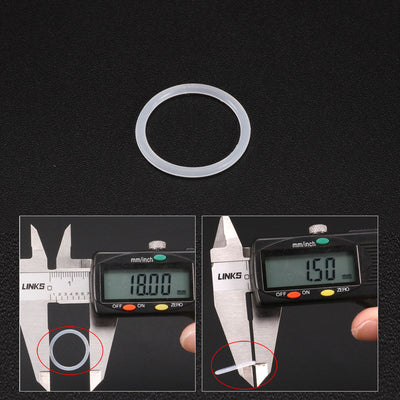 Harfington Silicone O-Rings Seal Gasket for Pipe Repair