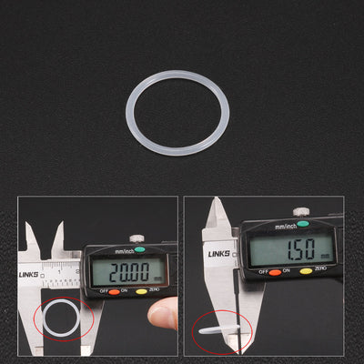 Harfington Silicone O-Rings Seal Gasket for Pipe Repair
