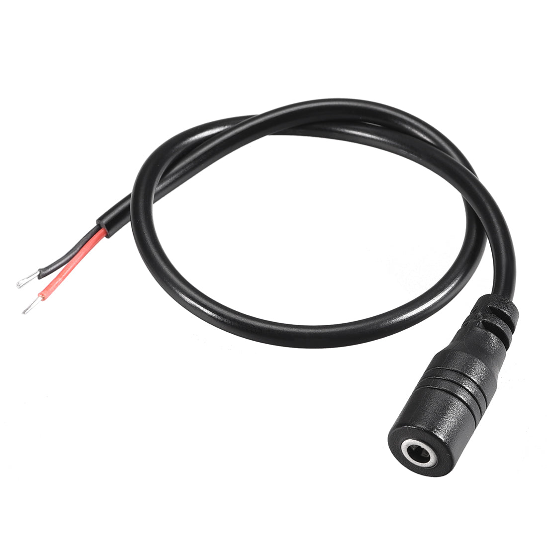 uxcell Uxcell DC Power 3.5mm x 1.35mm 30cm Barrel Female Plug Connector Pigtail 2pcs