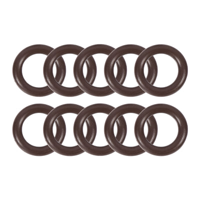 uxcell Uxcell Fluorine Rubber O-Rings 14mm OD 9mm ID 2.5mm Width, Metric FKM Sealing Gasket, Pack of 10