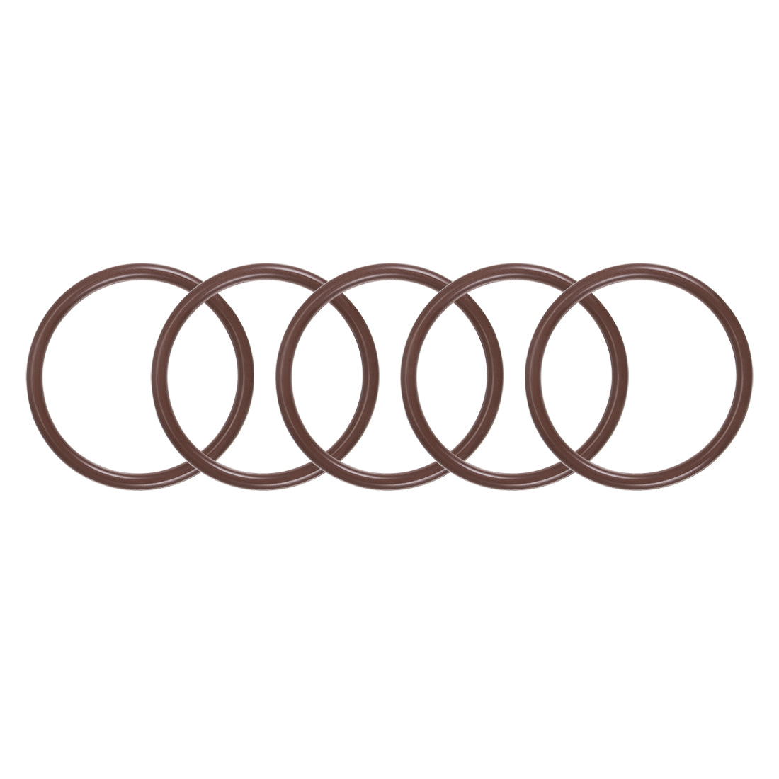 uxcell Uxcell Fluorine Rubber O-Rings 26mm OD 22mm ID 2mm Width, Metric FKM Sealing Gasket, Pack of 5