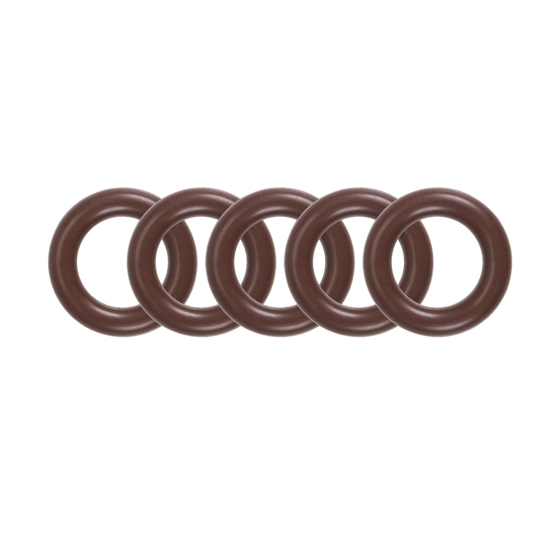 uxcell Uxcell Fluorine Rubber O-Rings 16mm OD 10mm ID 3mm Width, Metric FKM Sealing Gasket, Pack of 5