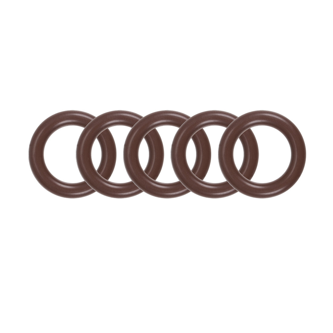 uxcell Uxcell Fluorine Rubber O-Rings 18mm OD 12mm ID 3mm Width, Metric FKM Sealing Gasket, Pack of 5