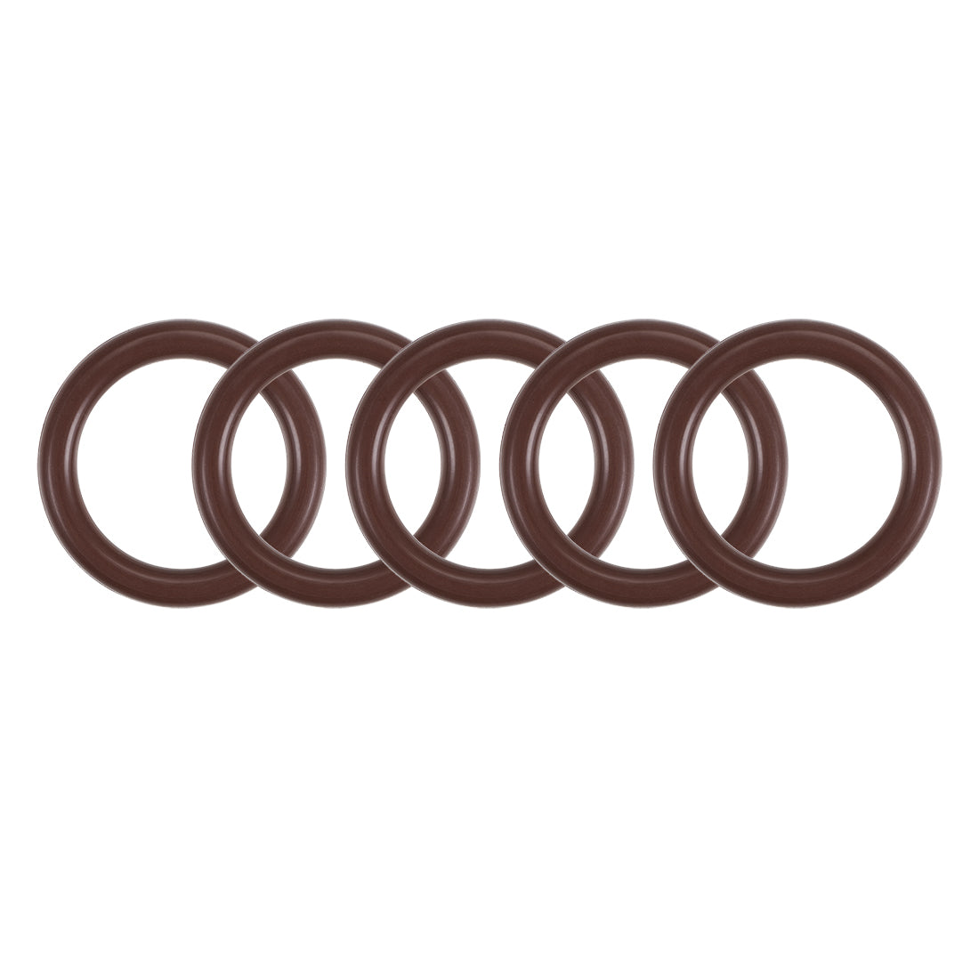 uxcell Uxcell Fluorine Rubber O-Rings 23mm OD 17mm ID 3mm Width, Metric FKM Sealing Gasket, Pack of 5