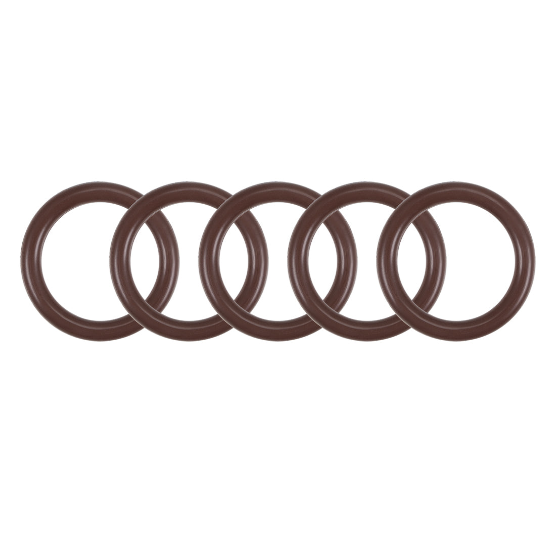 uxcell Uxcell Fluorine Rubber O-Rings 24mm OD 18mm ID 3mm Width, Metric FKM Sealing Gasket, Pack of 5