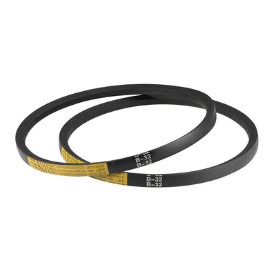 Harfington Uxcell V-Belts B-Section Rubber Drive Belts