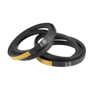 Harfington Uxcell V-Belts B-Section Rubber Drive Belts