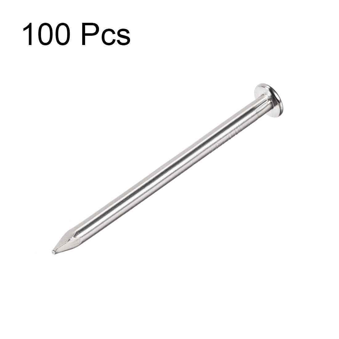 uxcell Uxcell Small Tiny Nails 1.8X30mm for DIY Decorative Pictures Wooden Boxes Household Accessories 100pcs
