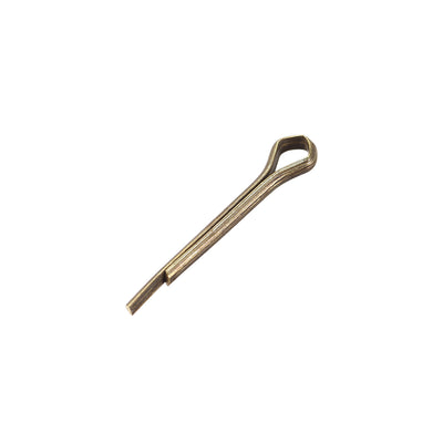 Harfington Uxcell Split Cotter Pin - 2mm x 16mm Solid Brass 2-Prongs Gold Tone 4Pcs