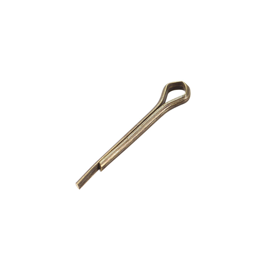 uxcell Uxcell Split Cotter Pin - 2mm x 16mm Solid Brass 2-Prongs Gold Tone 10Pcs