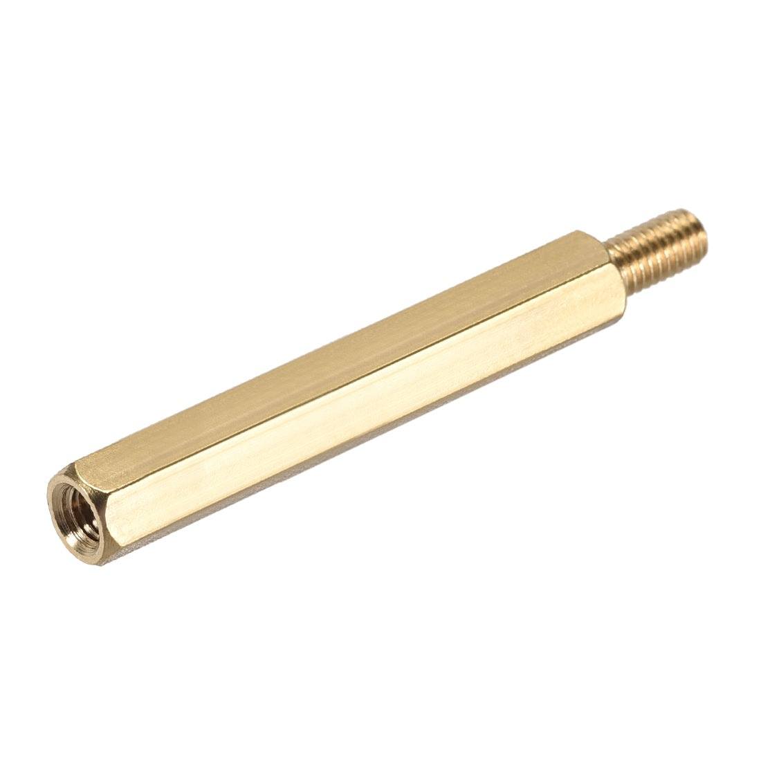 uxcell Uxcell M3 x 40mm + 6mm Male to Female Hex Brass Spacer Standoff Screw Nut 10set