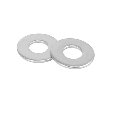 Harfington 55pcs M8 x 20mm x1.5mm Stainless Steel Car Fastener Sealing Flat Washer Gaskets
