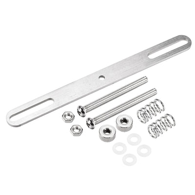 Harfington Uxcell Stainless Steel Water Cooling Waterblock Buckles Layering with Screws for AMD CPU 1 Set