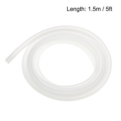 Harfington Silicone Tubing, Rubber Tubing Air Hose Water Tube for Pump Transfer