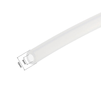 Harfington Silicone Tubing, Rubber Tubing Air Hose Water Tube for Pump Transfer