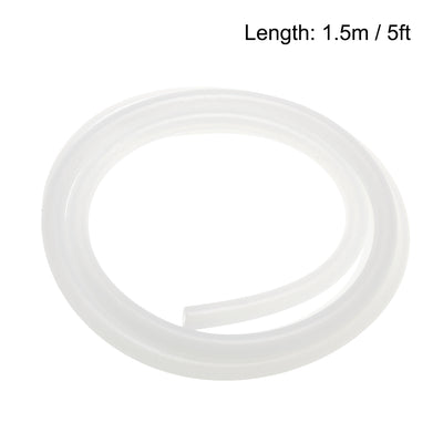 Harfington Silicone Tubing, Rubber Tubing Air Hose Water Tube for Pump Transfer