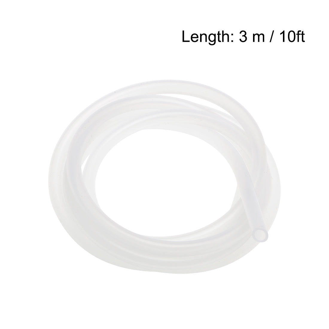 uxcell Uxcell Silicone Tubing, Rubber Tubing Air Hose Water Pipe for Pump Transfer