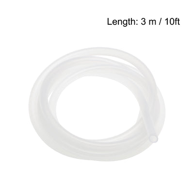 Harfington Uxcell Silicone Tubing, Rubber Tubing Air Hose Water Pipe for Pump Transfer