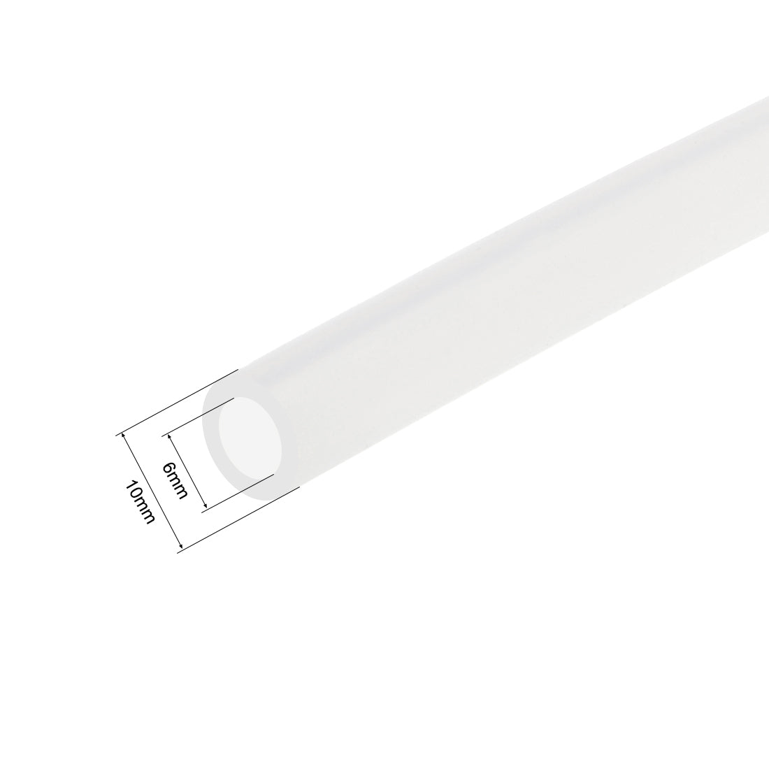 uxcell Uxcell Silicone Tubing, Rubber Tubing Air Hose Water Pipe for Pump Transfer