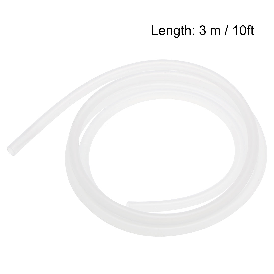 uxcell Uxcell Silicone Tubing, Rubber Tubing Air Hose Water Pipe for Pump Transfer