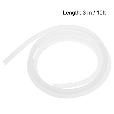 Harfington Uxcell Silicone Tubing, Rubber Tubing Air Hose Water Pipe for Pump Transfer