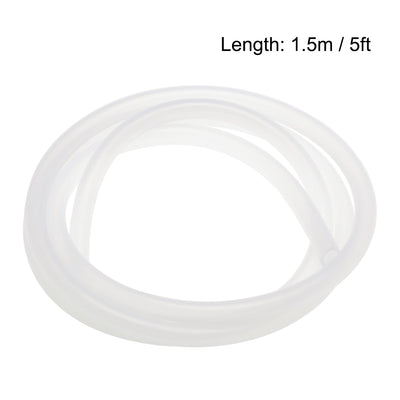 Harfington Silicone Tubing, Rubber Tubing Air Hose Water Tube for Pump Transfer