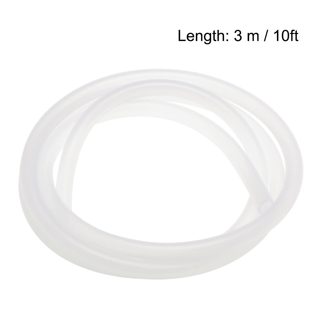 uxcell Uxcell Silicone Tubing, Rubber Tubing Air Hose Water Pipe for Pump Transfer