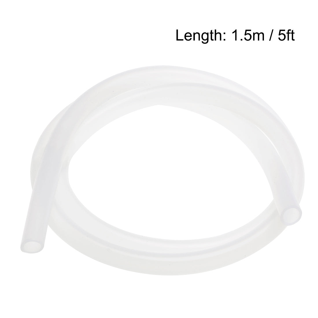Harfington Silicone Tubing, Rubber Tubing Air Hose Water Tube for Pump Transfer