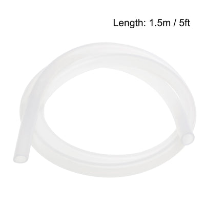 Harfington Silicone Tubing, Rubber Tubing Air Hose Water Tube for Pump Transfer