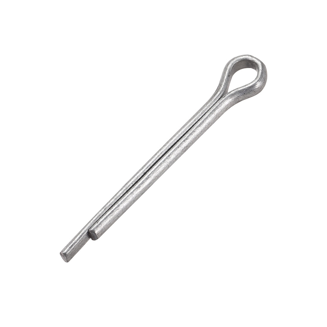 uxcell Uxcell Split Cotter Pin 5/32 inch x 1 3/8 inch Carbon Steel 2-Prongs Silver 25Pcs