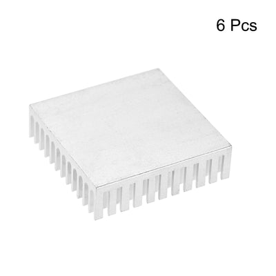 Harfington Slotted Notch Heatsink for MOS IC Chip RAM CPU Stepper Motor 3D Printer 6pcs
