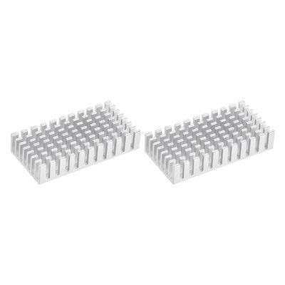 Harfington Slotted Notch Heatsink for MOS IC Chip Stepper Motor 3D Printer 2pcs