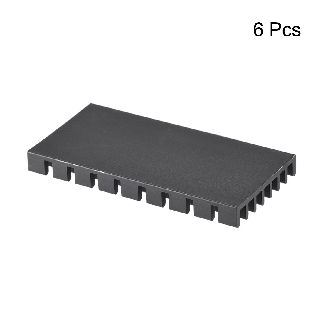 Harfington Slotted Notch Heatsink for MOS IC Chip RAM CPU Stepper Motor 3D Printer 6pcs