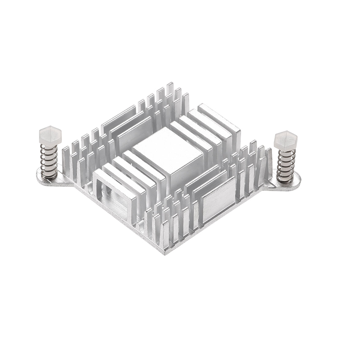 uxcell Uxcell Heatsink for North Bridge South Bridge Chip Cooler Silver 38 x 38 x 10 mm 1 Set