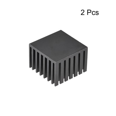 Harfington Slotted Notch Heatsink for MOS IC Chip Stepper Motor 3D Printer 2pcs