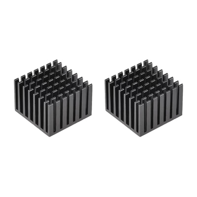 Harfington Slotted Notch Heatsink for MOS IC Chip Stepper Motor 3D Printer 2pcs