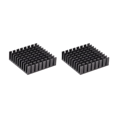 Harfington Slotted Notch Heatsink for MOS IC Chip Stepper Motor 3D Printer 2pcs
