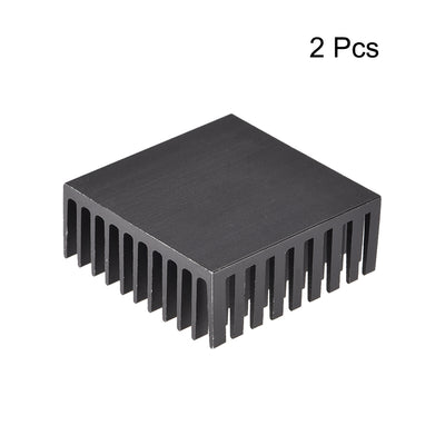 Harfington Slotted Notch Heatsink for MOS IC Chip Stepper Motor 3D Printer 2pcs
