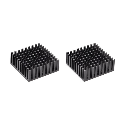 Harfington Slotted Notch Heatsink for MOS IC Chip Stepper Motor 3D Printer 2pcs